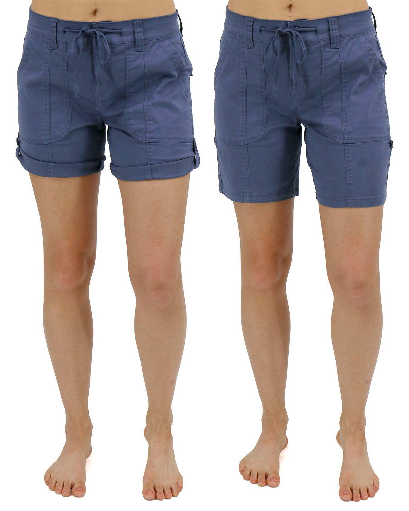 Cargo Shorts in Soft Navy