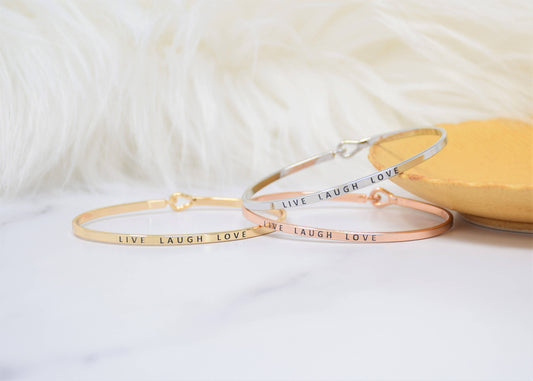 LIVE LAUGH LOVE BRACELET