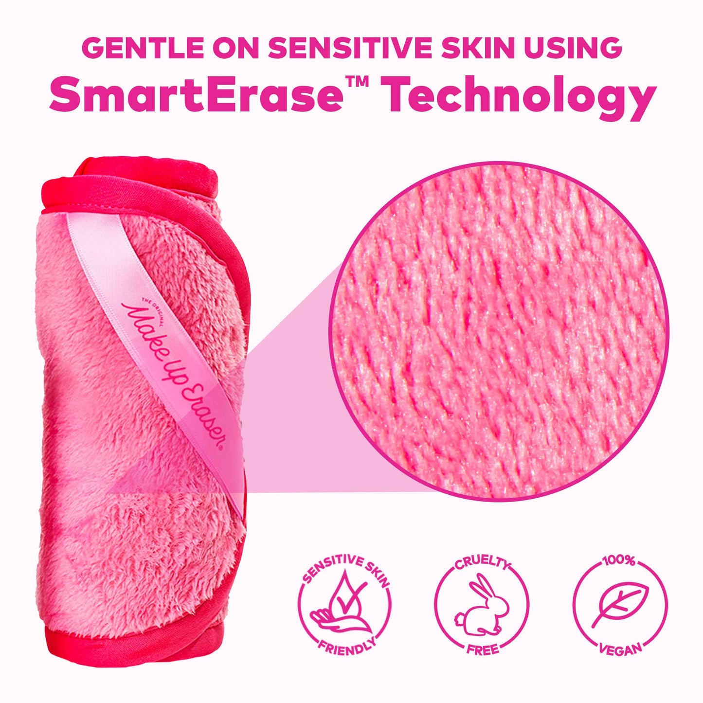 Original Pink Make-up Eraser PRO
