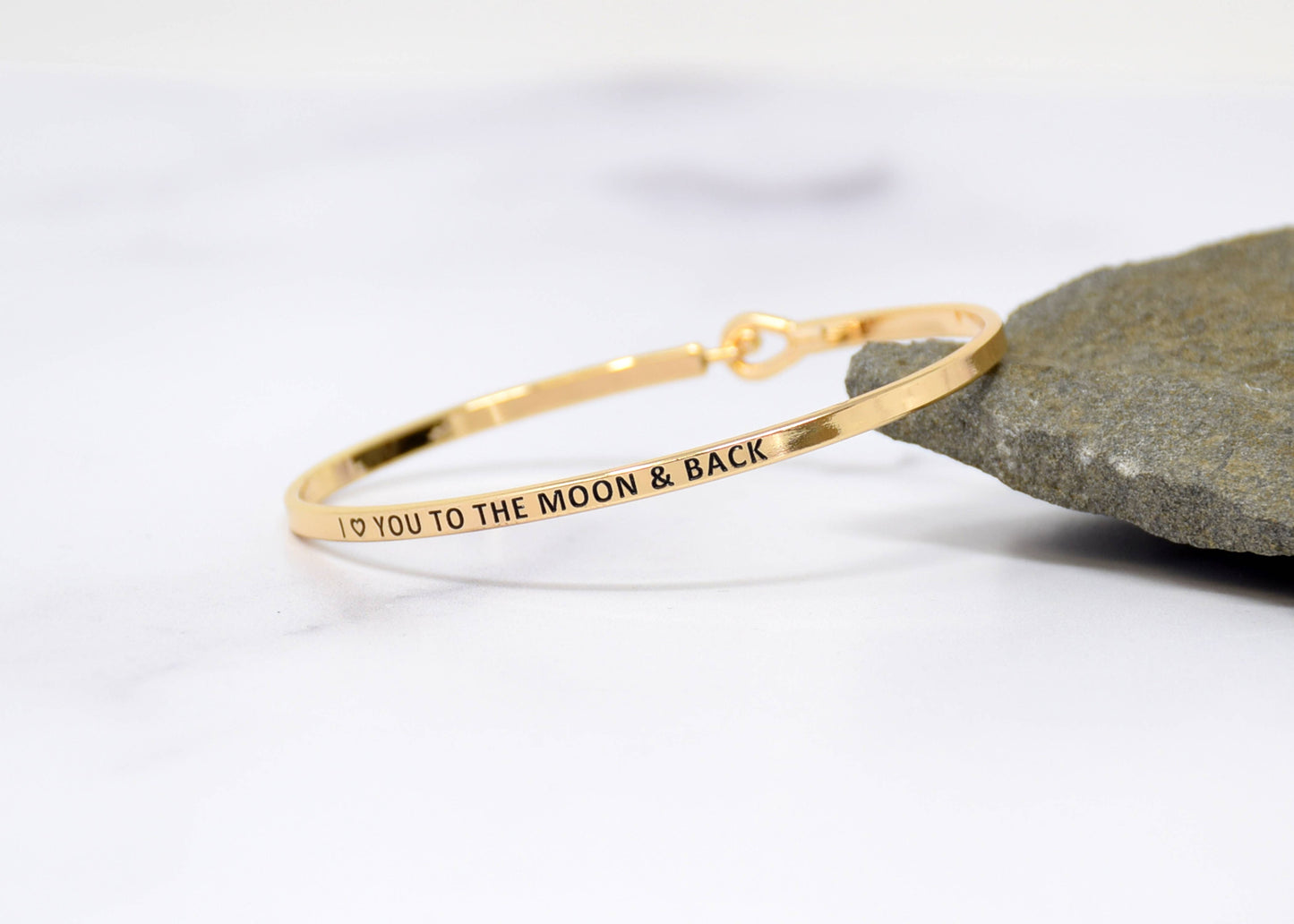 I LOVE YOU TO THE MOON AND BACK BRACELET