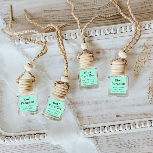 Hanging Car Diffusers | Kiwi Paradise | Made in USA