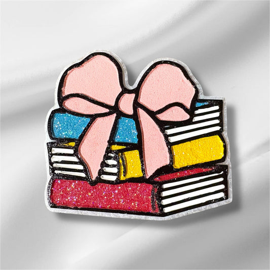 Stacked Books Car Freshie