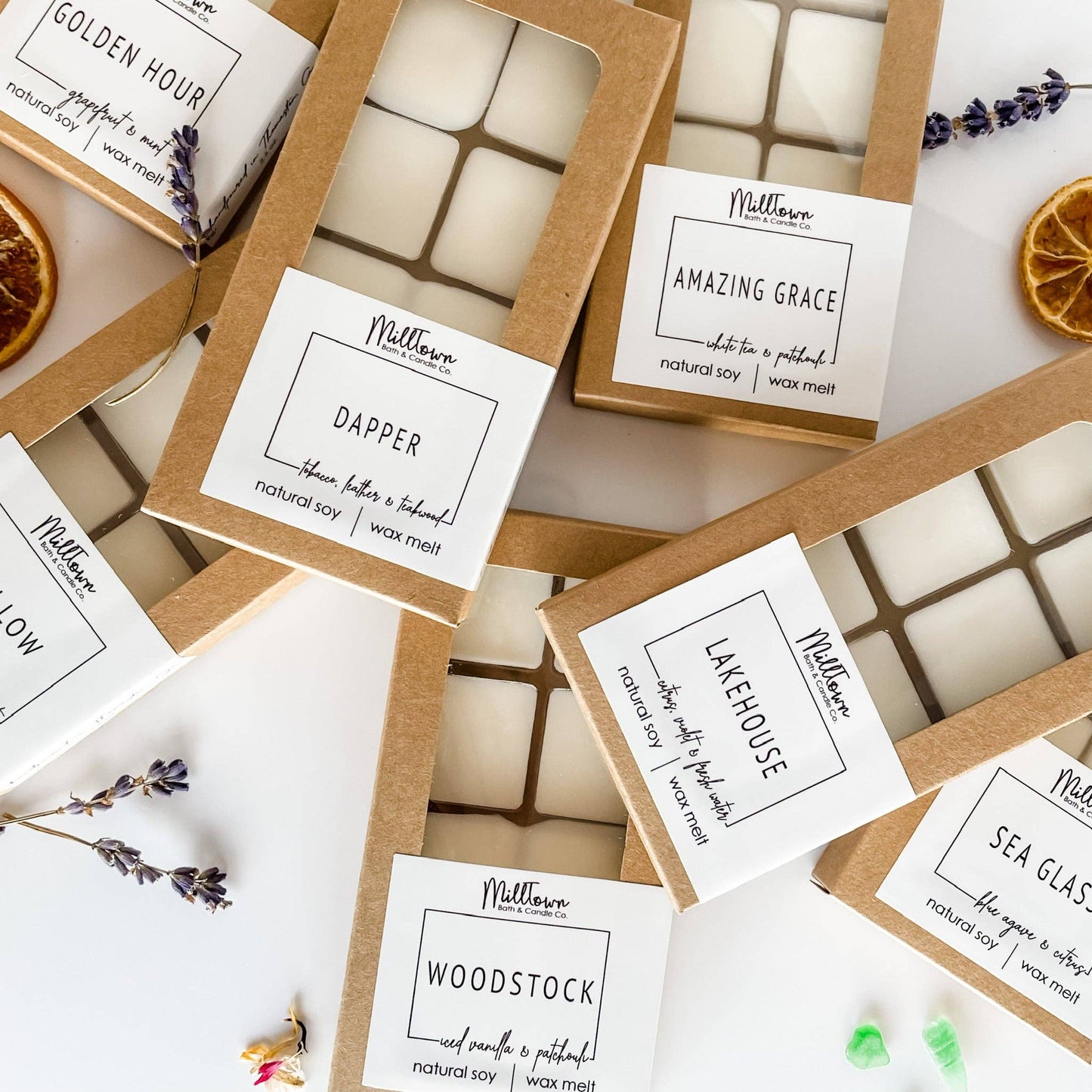 Hand-Poured 100% Soy Wax Melts