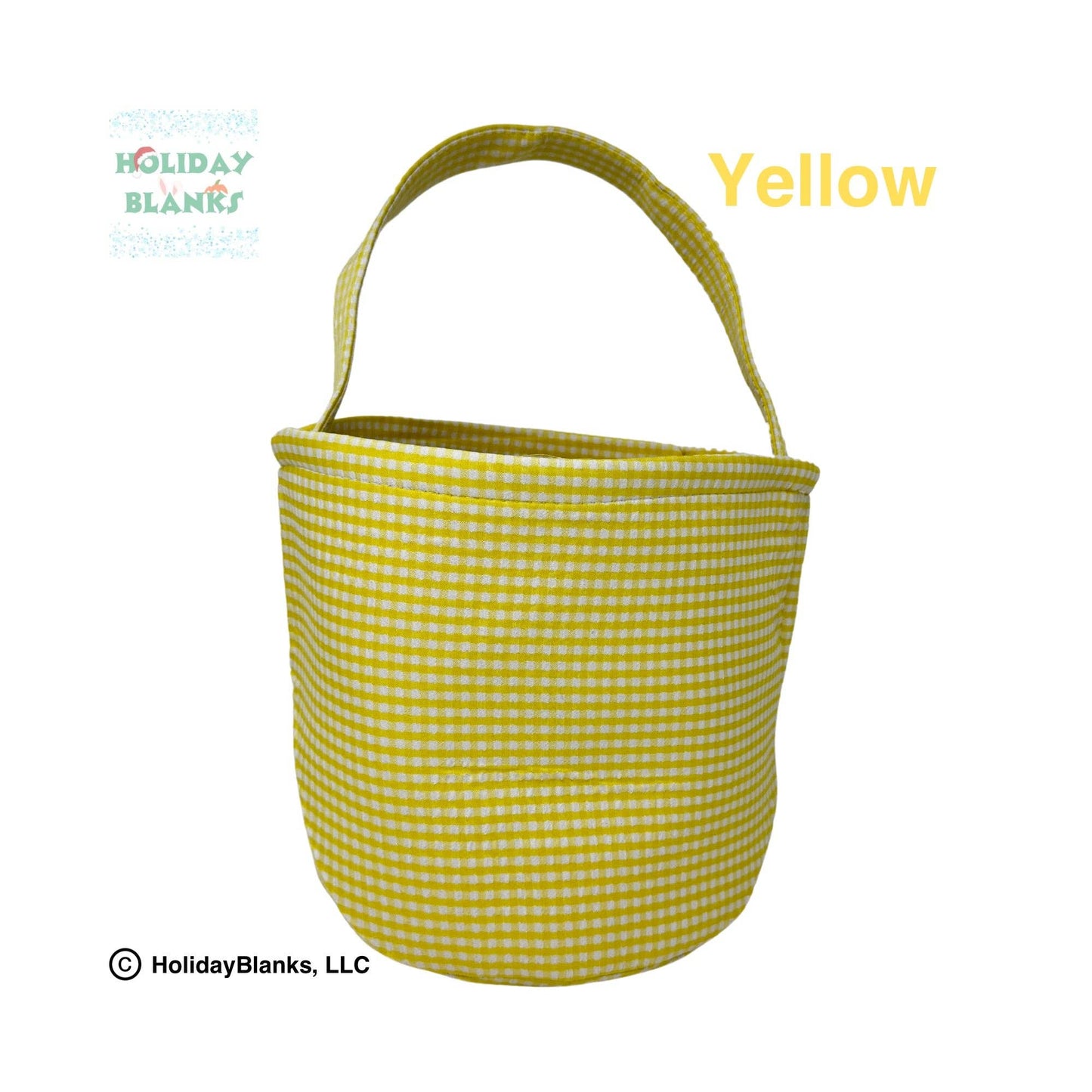 Gingham Easter Basket