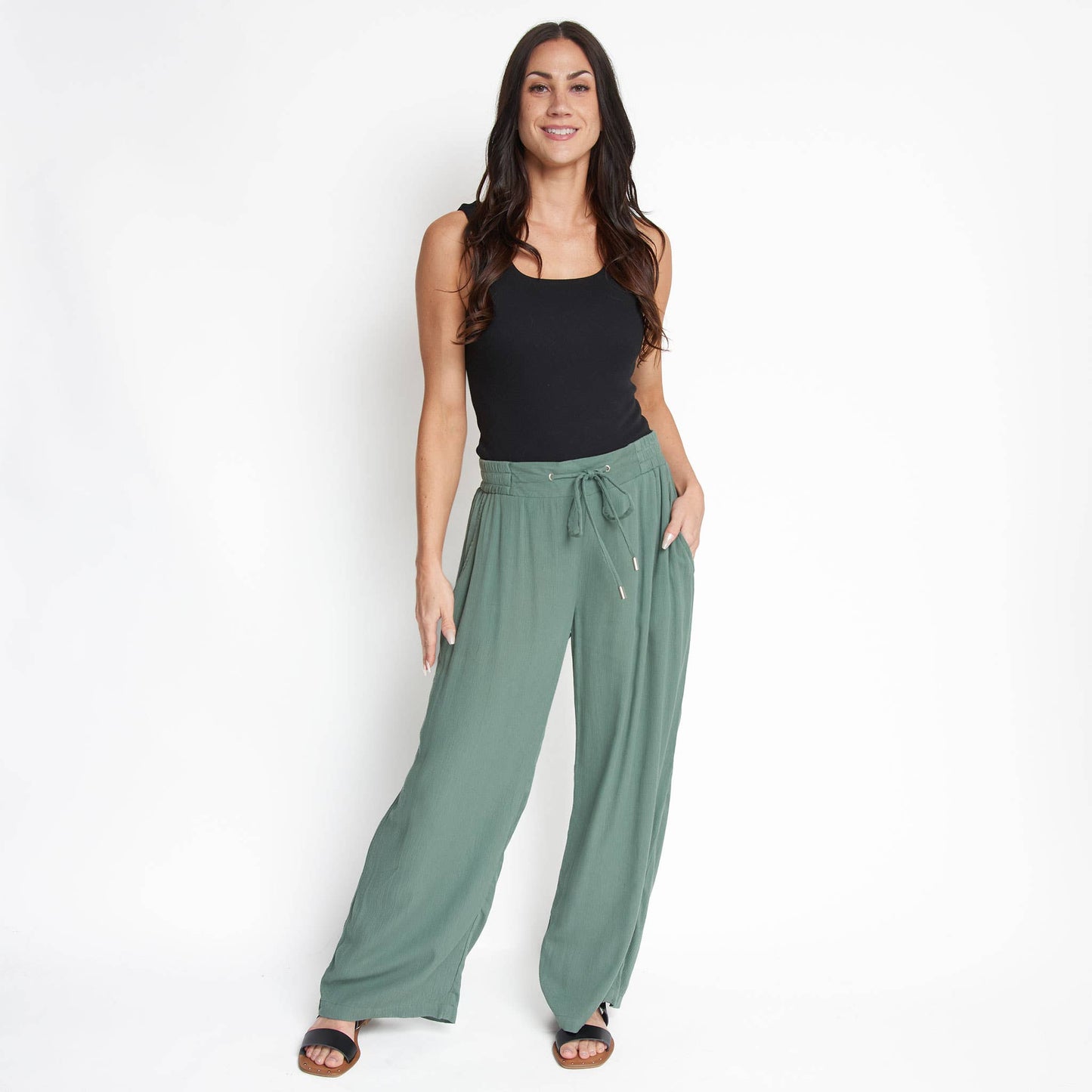 Nika Adjustable Wide Leg Pant