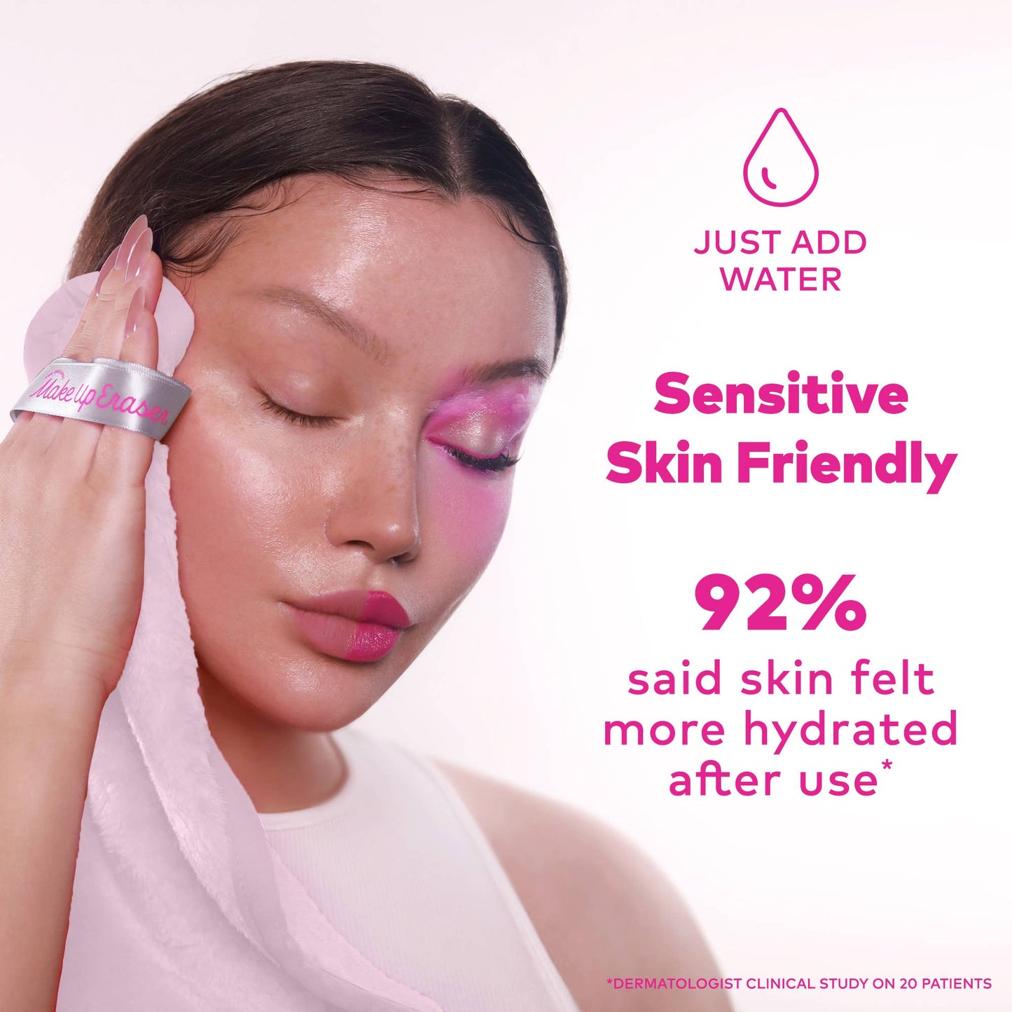 Silver Infused Mini PRO Make-up Eraser for Acne Prone Skin