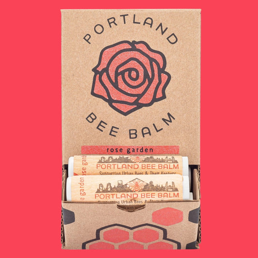 Rose Garden Beeswax Lip Balm - Organic