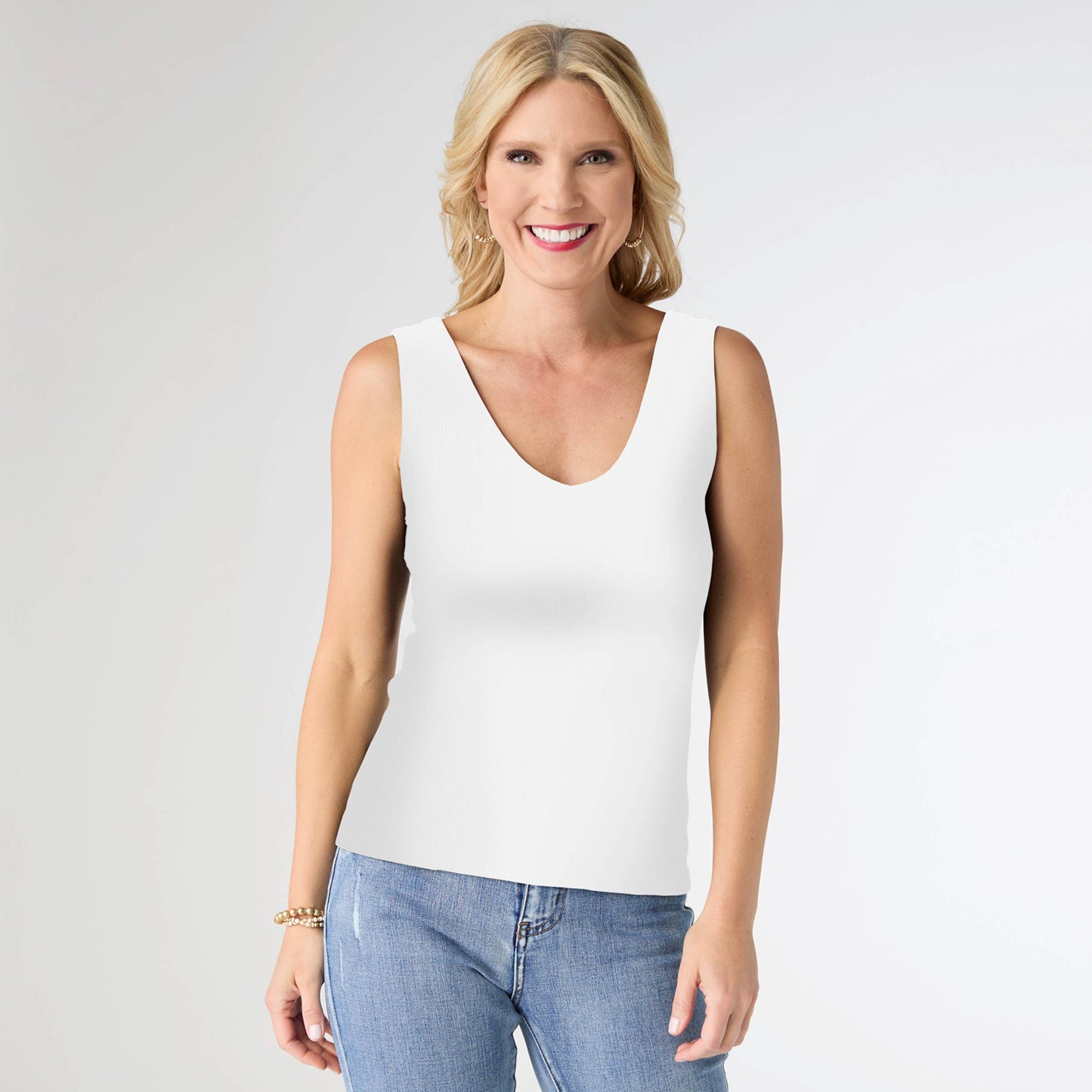 Ultra-Lush Reversible Seamless Ribbed Tank