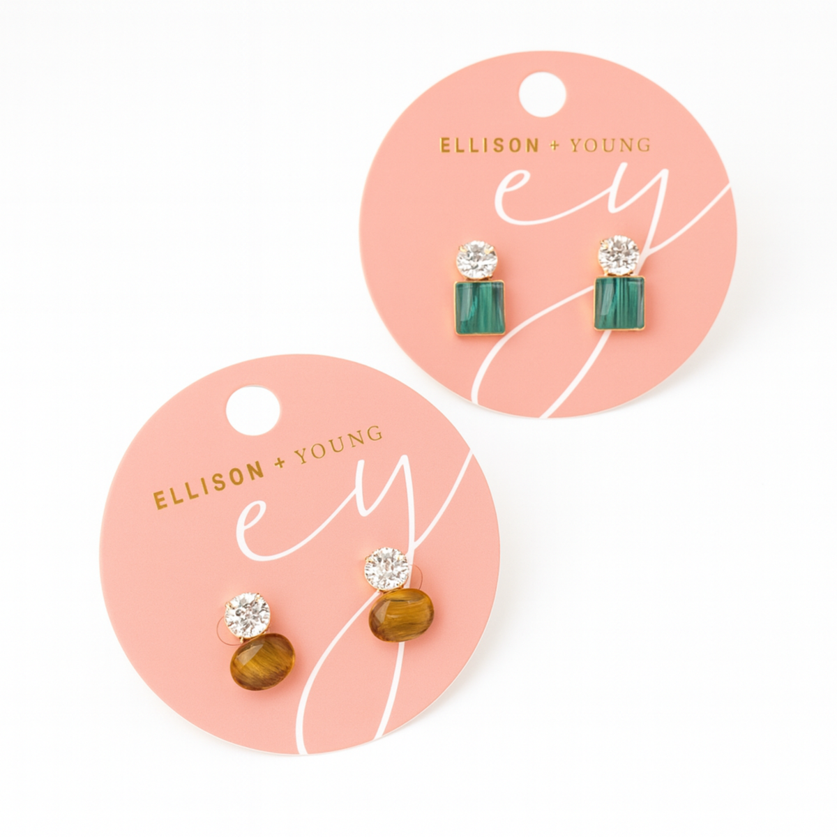 Stone & Sparkle Earrings