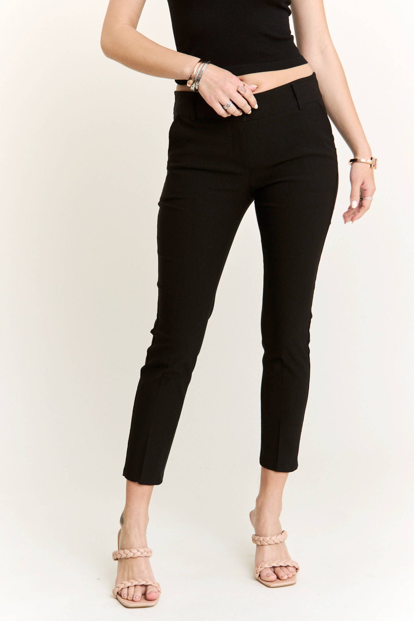 MILLENIUM STRETCH COMFORT SKINNY ANKLE PANTS