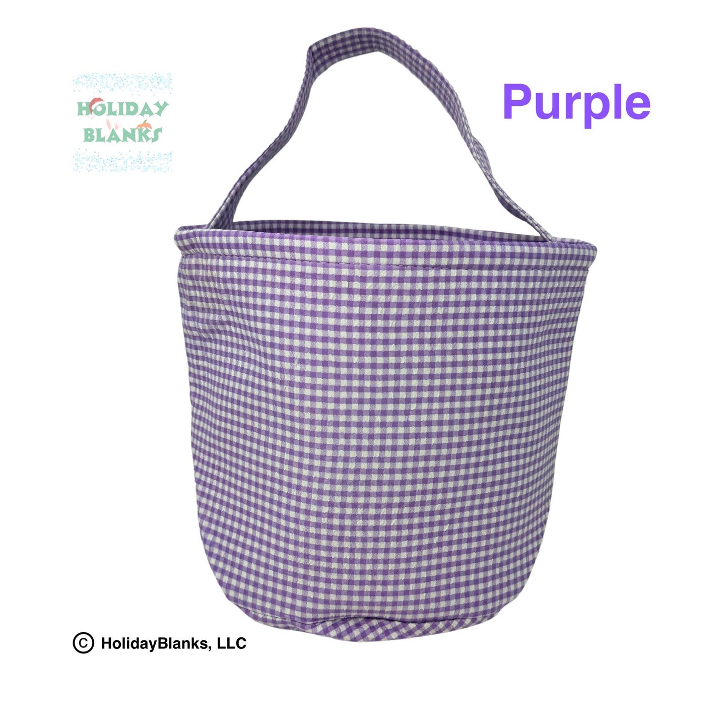 Gingham Easter Basket