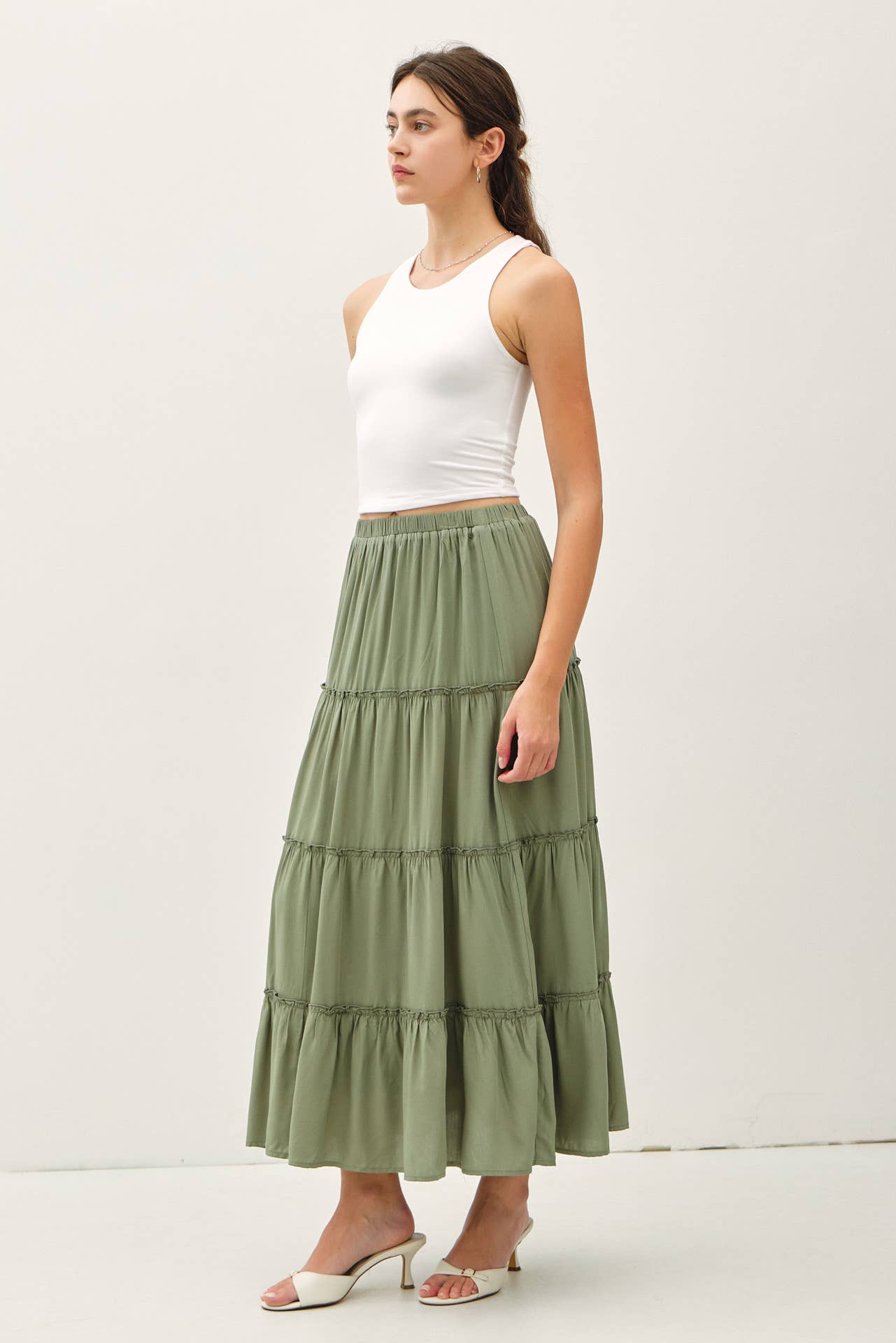 SOFT CORE DOUBLE LINED HIGH NECK CROPPED TANK