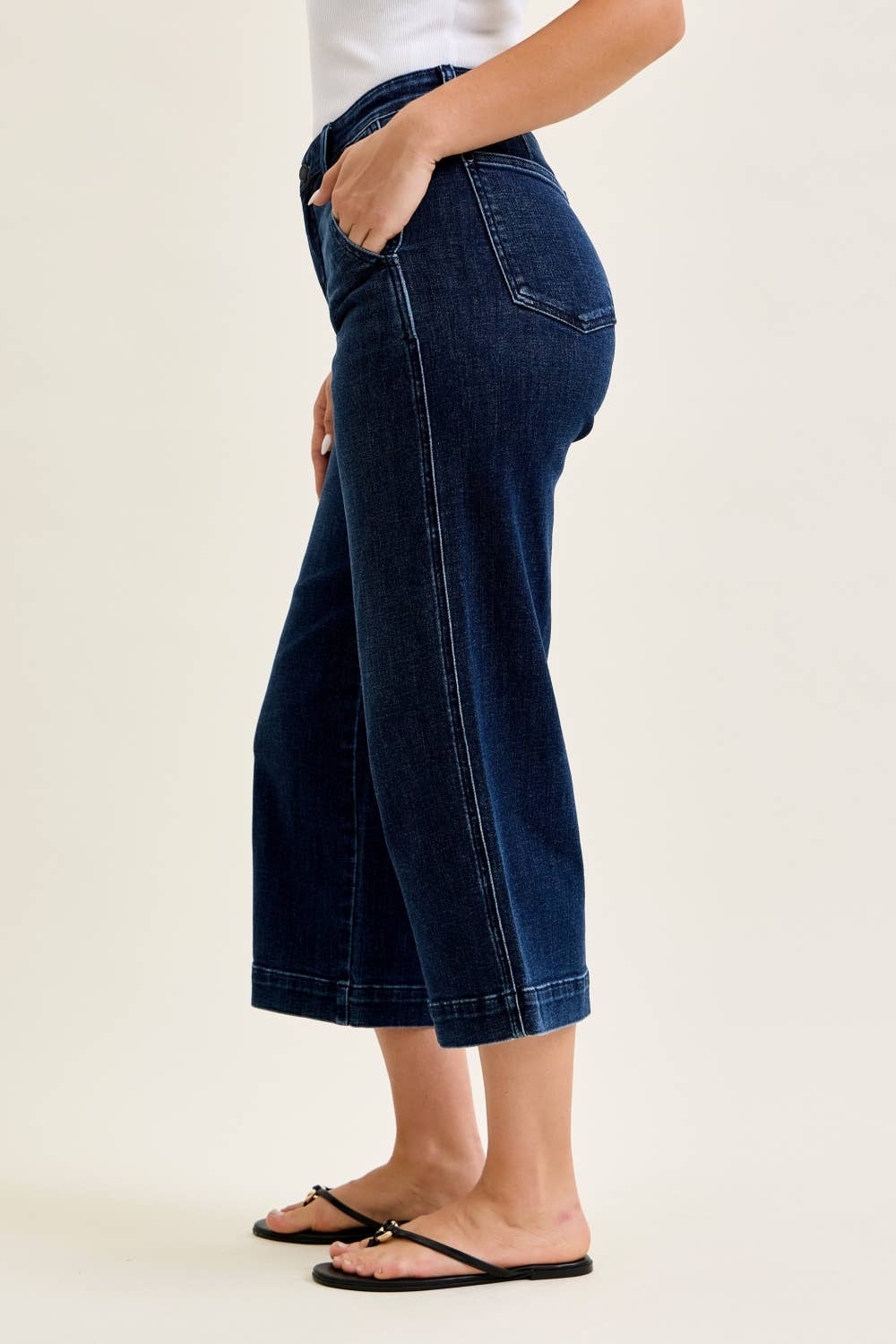 HW Ankle Wide Trouser