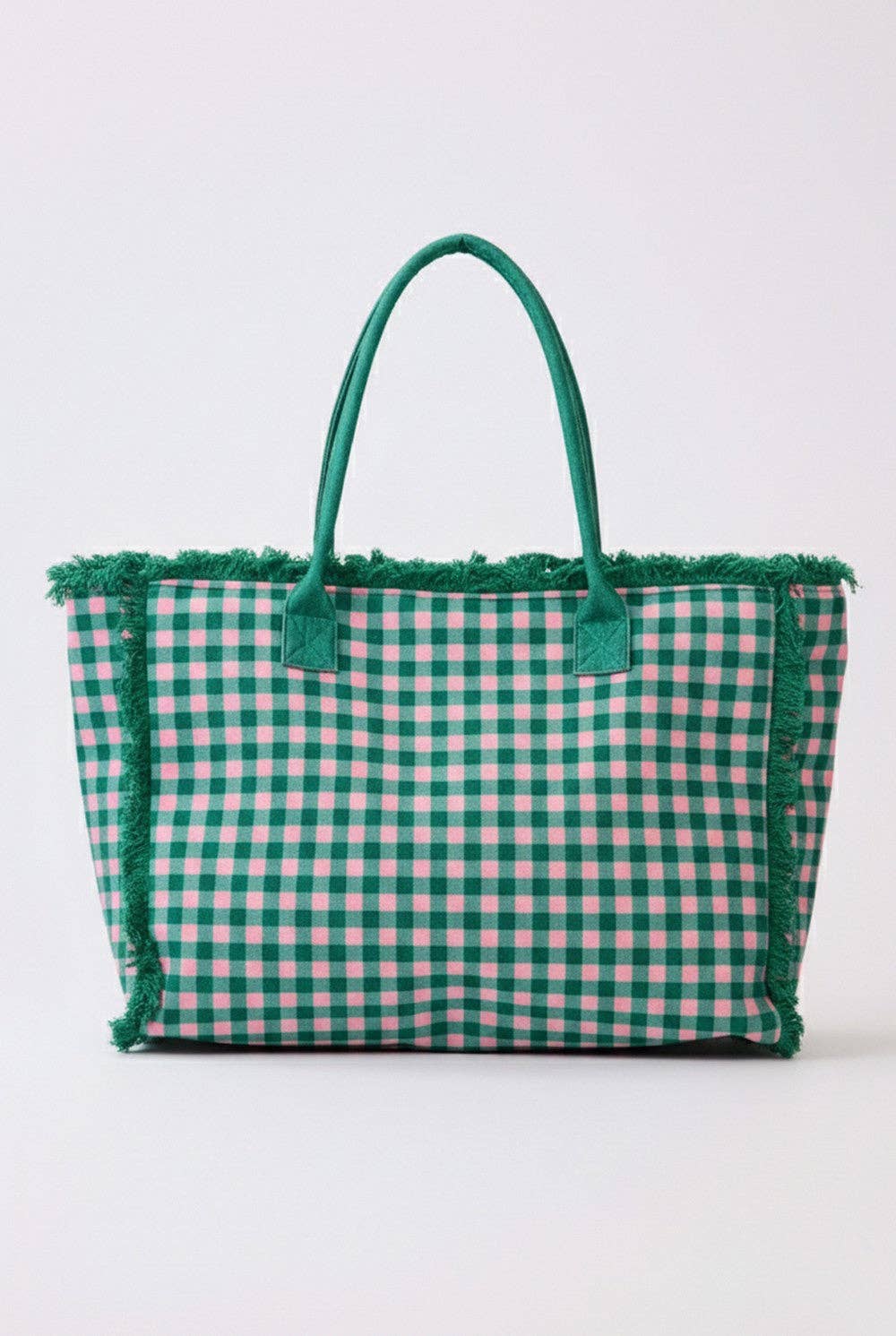 Classic Check Pattern Tote Bag