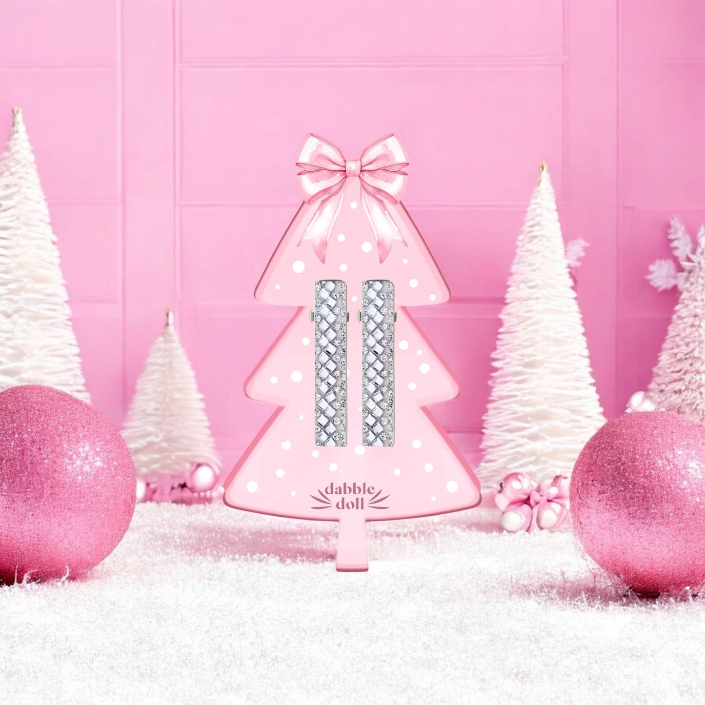 Holiday Sparkle Hair Clip Gift Set for Women, Girls