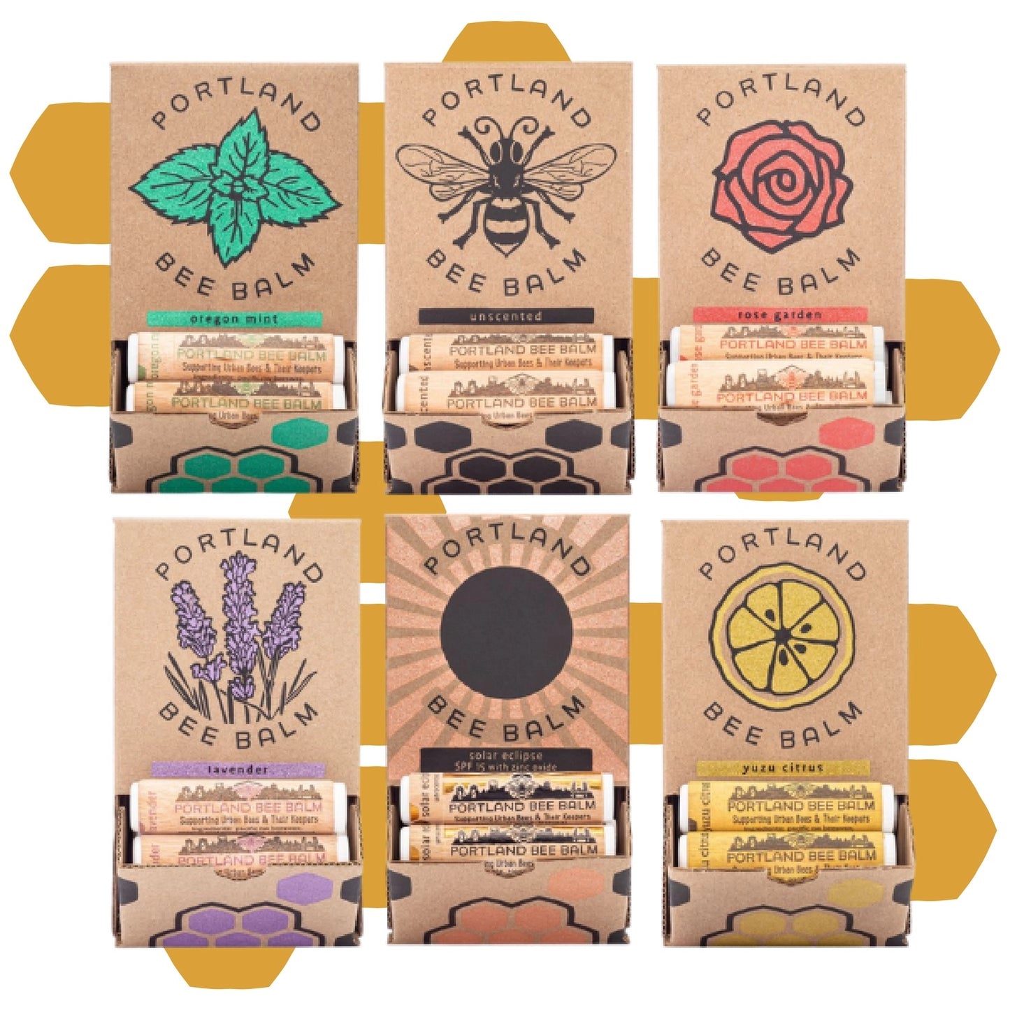 Oregon Mint Beeswax Lip Balm - Organic