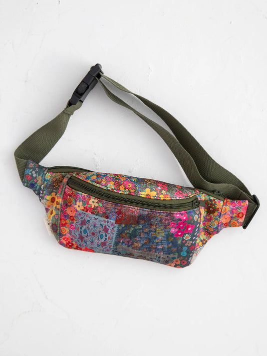 Natural Life Go Anywhere Fanny Pack-Patchwork
