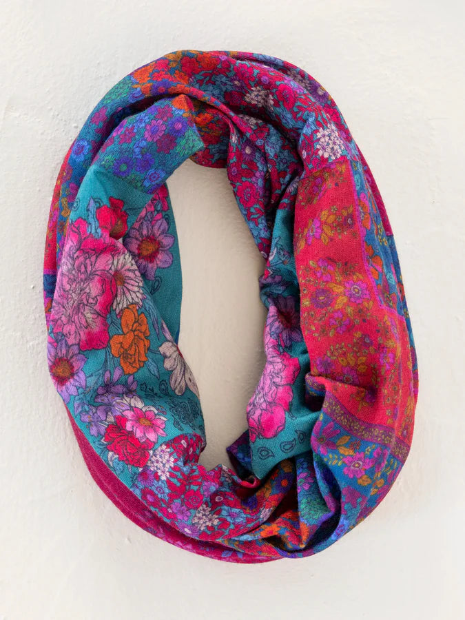 Natural Life Full Boho Bandeau® Headband-Jewel Positano Scarf)
