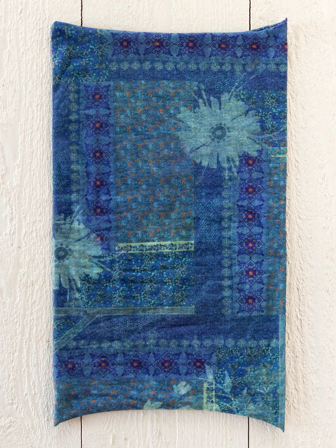 Natural Life Full Boho Bandeau® Headband-Navy Patchwork