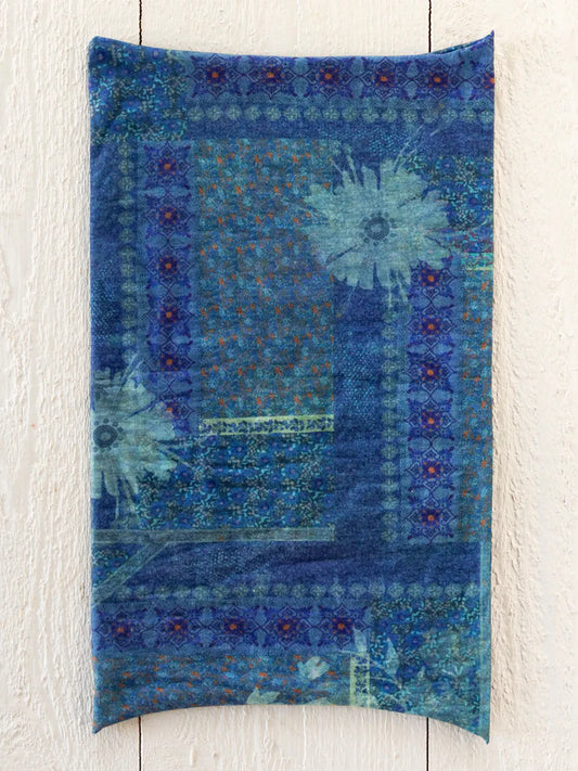 Natural Life Full Boho Bandeau® Headband-Navy Patchwork