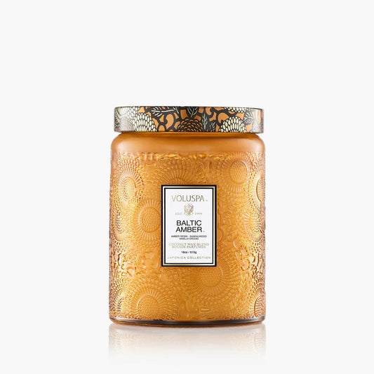 Voluspa Baltic Amber Large Jar Candle