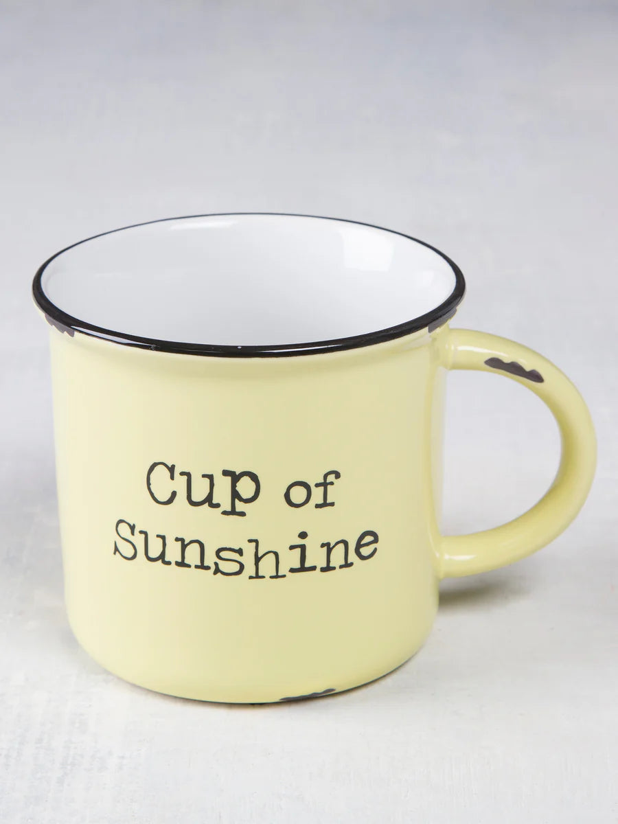 Natural Life Classic Camp Coffee Mug - Cup of Sunshine