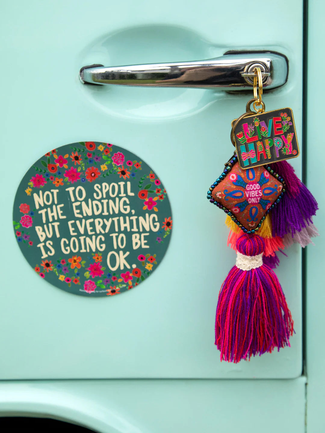 Natural Life Car Magnet-Not To Spoil The Ending