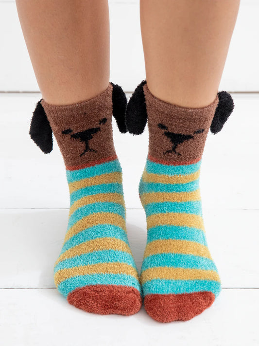 Natural Life Cozy Socks-Dog