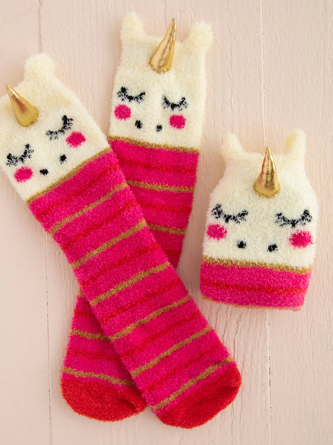 Natural Life Cozy Socks-Unicorn