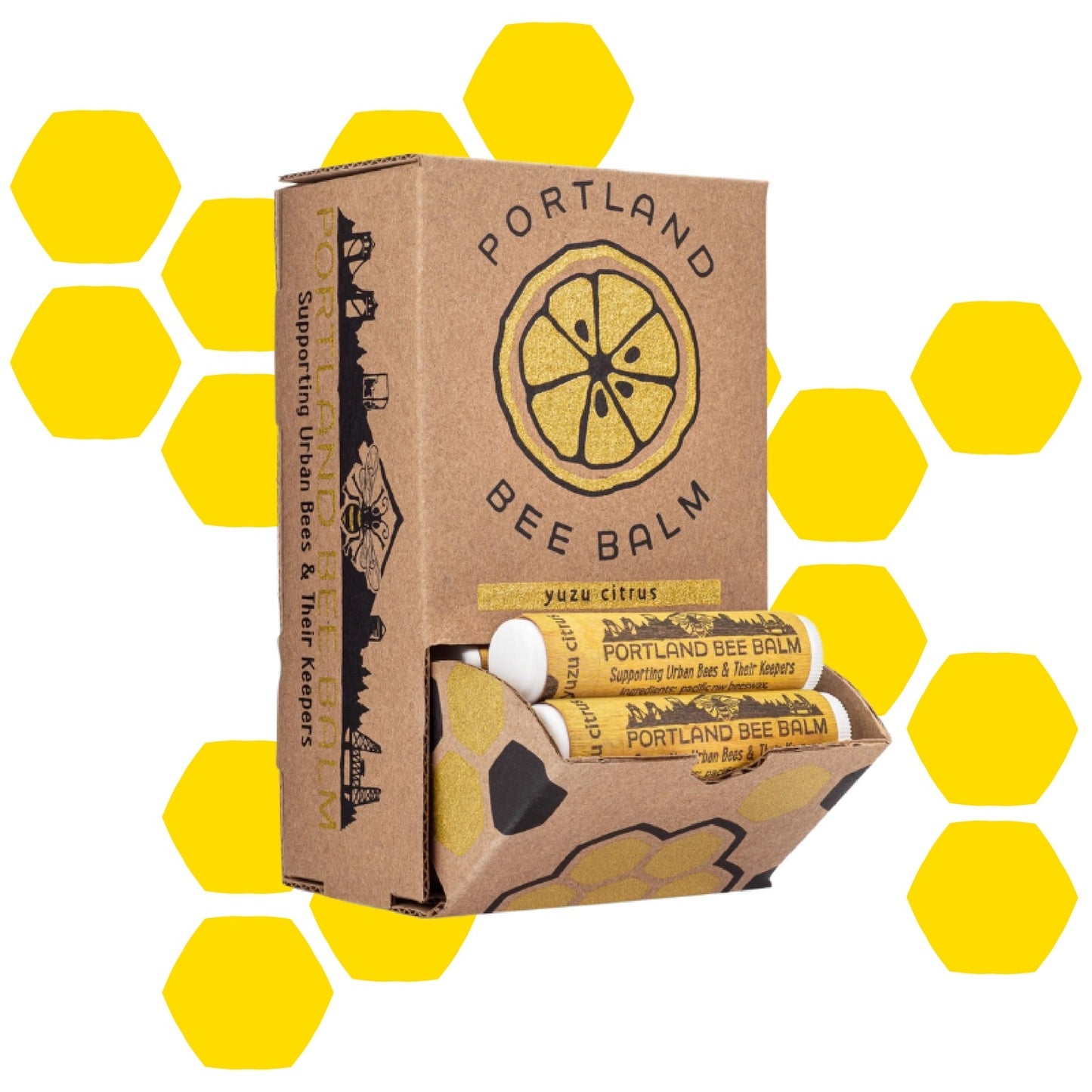 Yuzu Citrus Beeswax Lip Balm - Organic