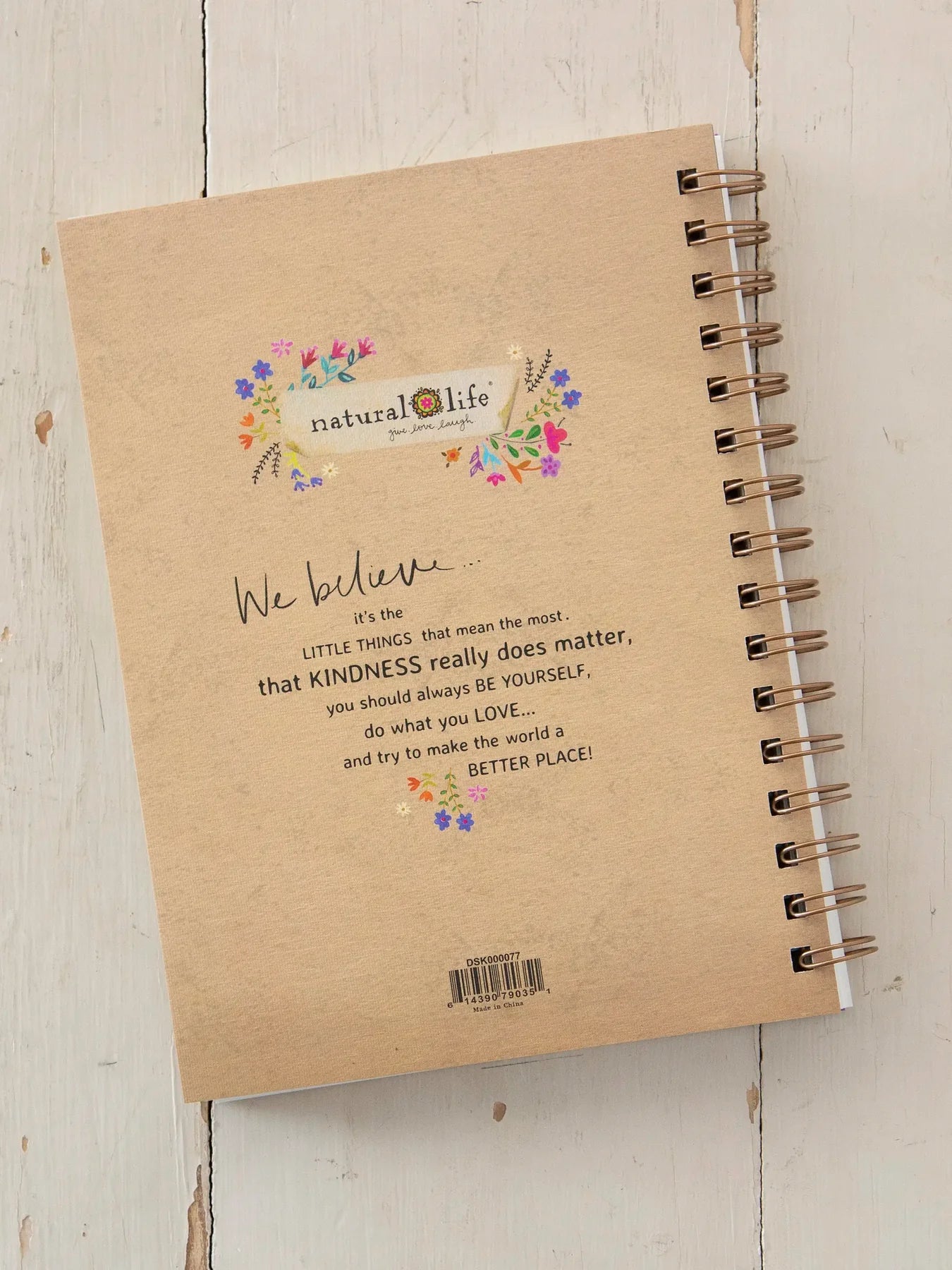 Natural Life 2026 12 Month Planner-Coffee