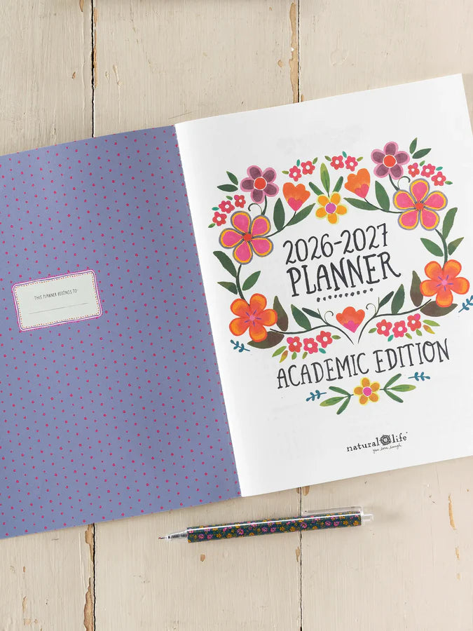 Natural Life 2026-27 Academic Planner-Small Acts