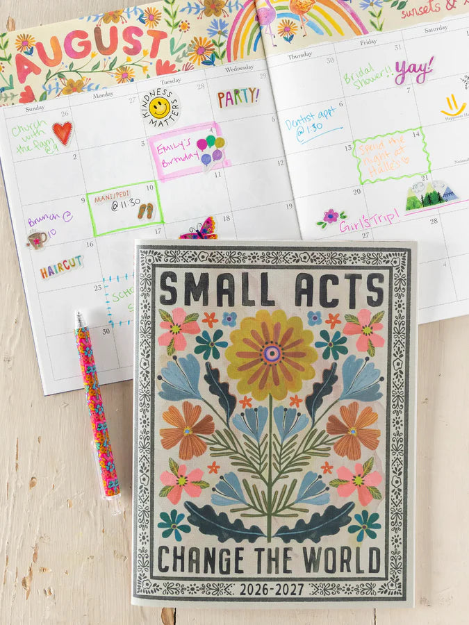 Natural Life 2026-27 Academic Planner-Small Acts