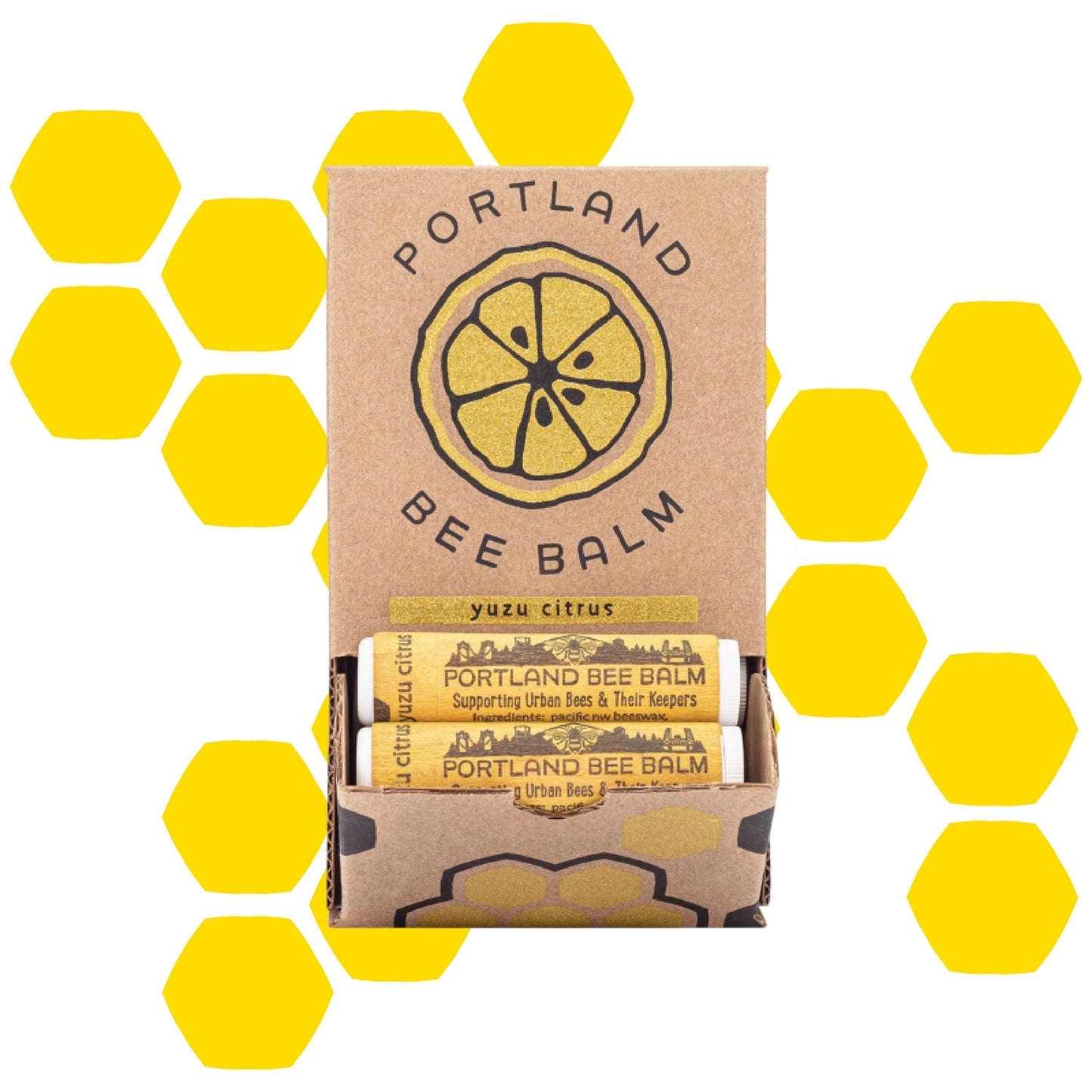 Yuzu Citrus Beeswax Lip Balm - Organic