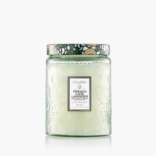 Voluspa French Cade Lavender Large Jar Candle