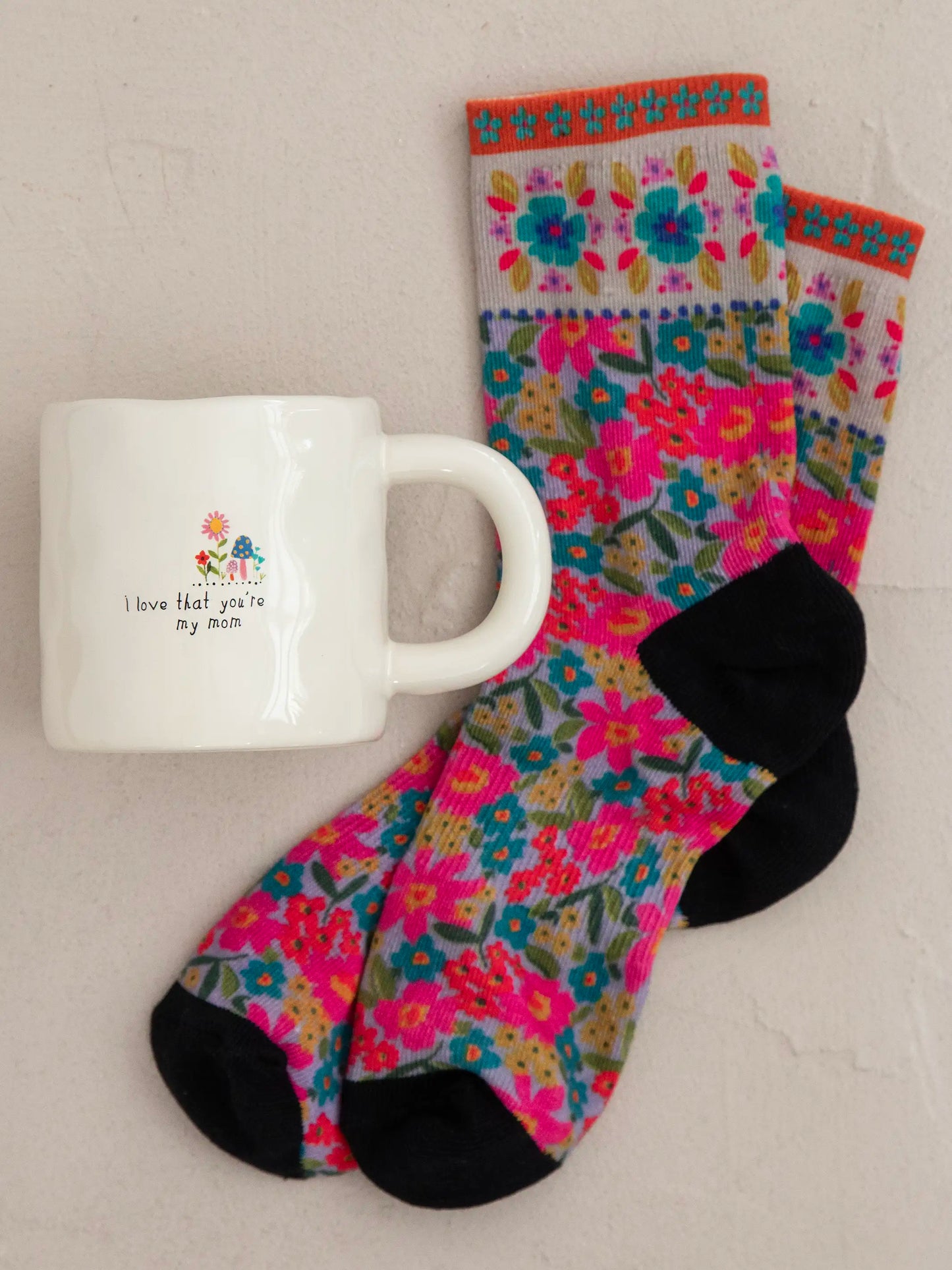 Natural Life Mug & Sock Set - Mom