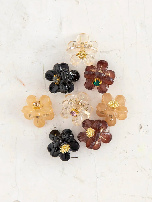 Natural Life Micro Mini Daisy Hair Claws (Single Clip Only)