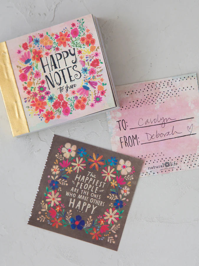 Natural Life Happy Chirp Notes-Pink