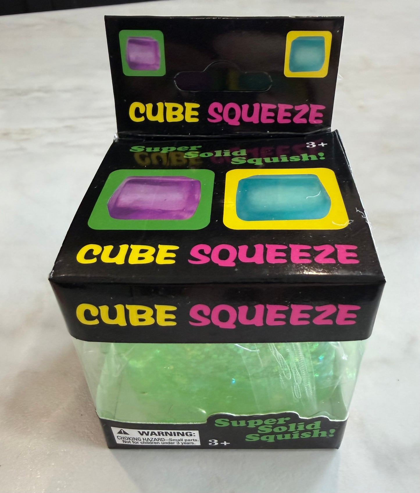 Squeeze Stress Relief Cube Ball Toy