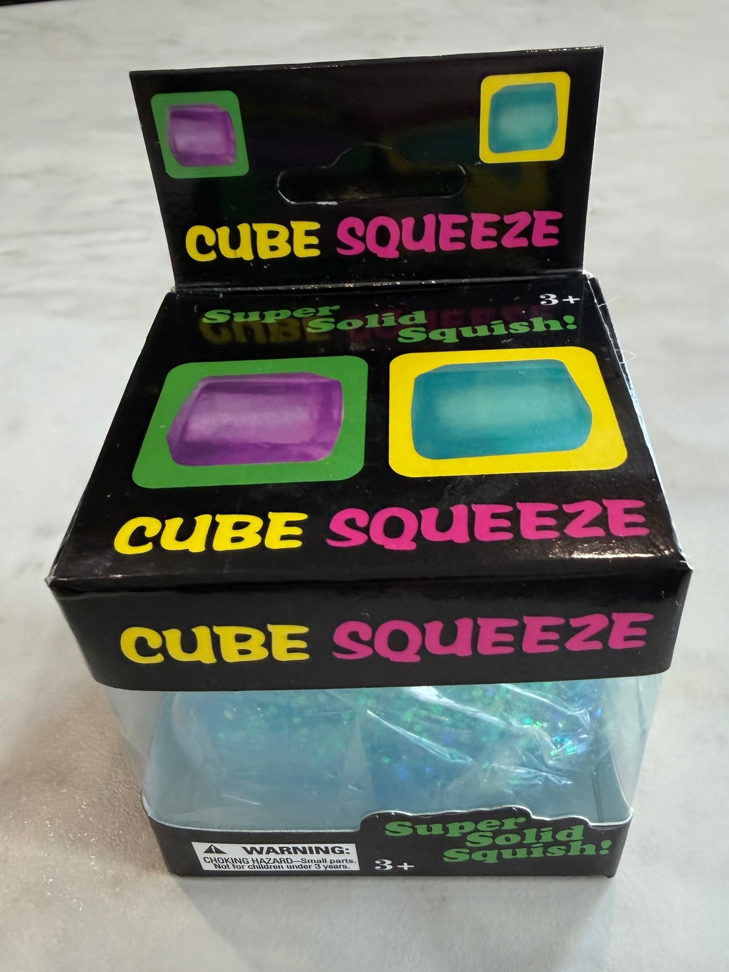 Squeeze Stress Relief Cube Ball Toy