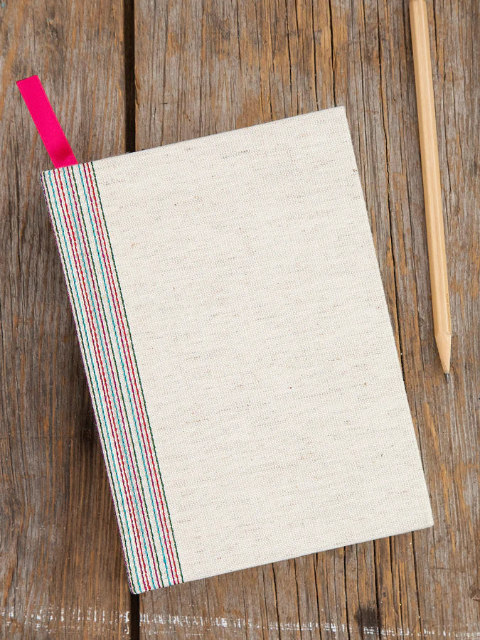 Natural Life Embroidered 5 Year Daily Journal-Each Day Is a Gift
