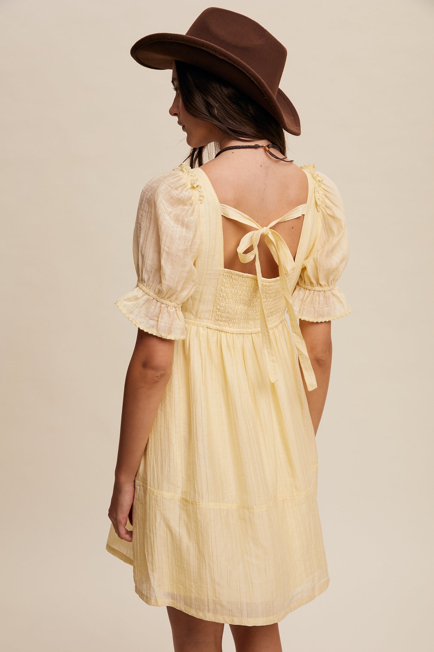 Romantic Lace Babydoll Dress