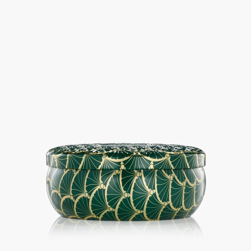 Voluspa Noble Fir Garland 3 Wick Tin Candle
