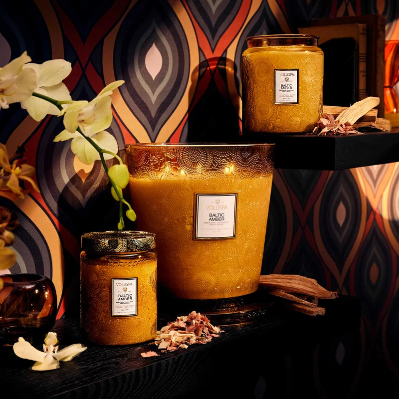 Voluspa Baltic Amber Large Jar Candle
