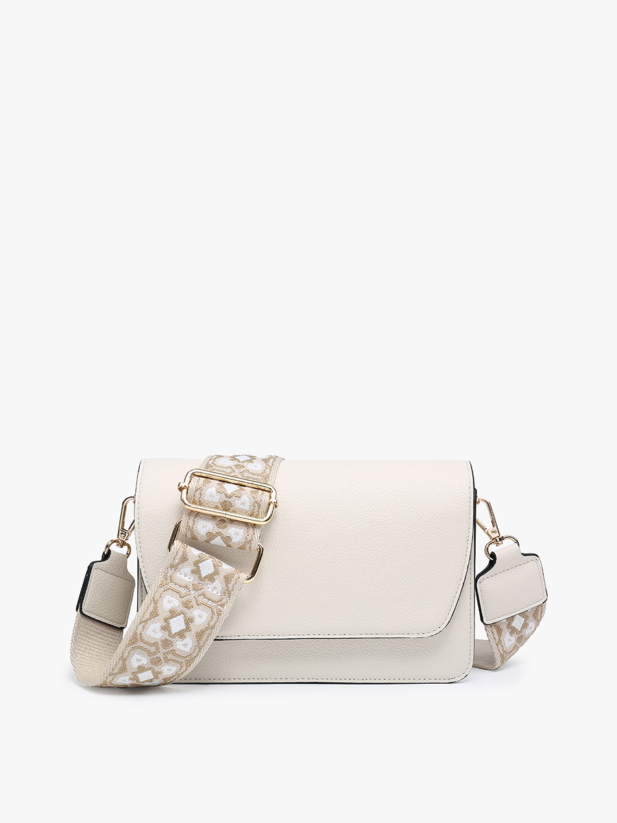 Noah Flapover Crossbody w/ Guitar Strap