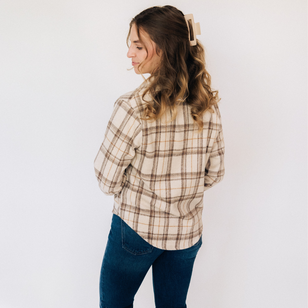 Beige Flannel