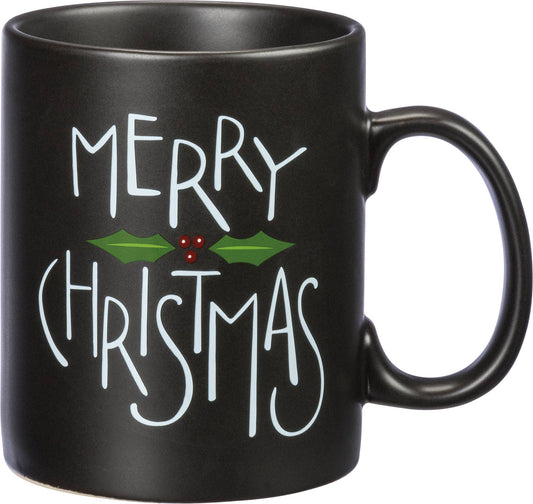 Merry Christmas Holly Mug