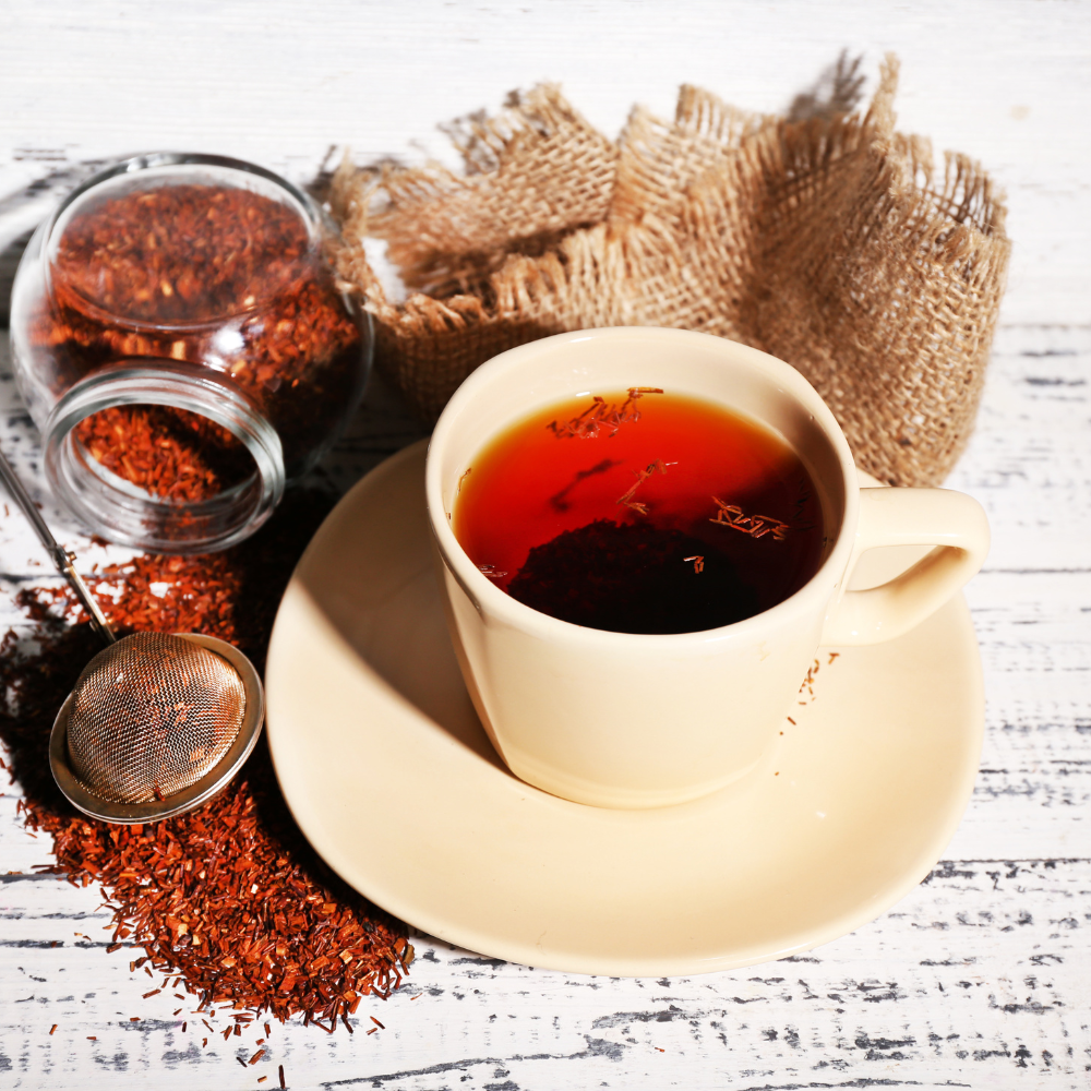 Rooibos Chai Herbal Decaf Tea - Individually Wrapped Tea Bag