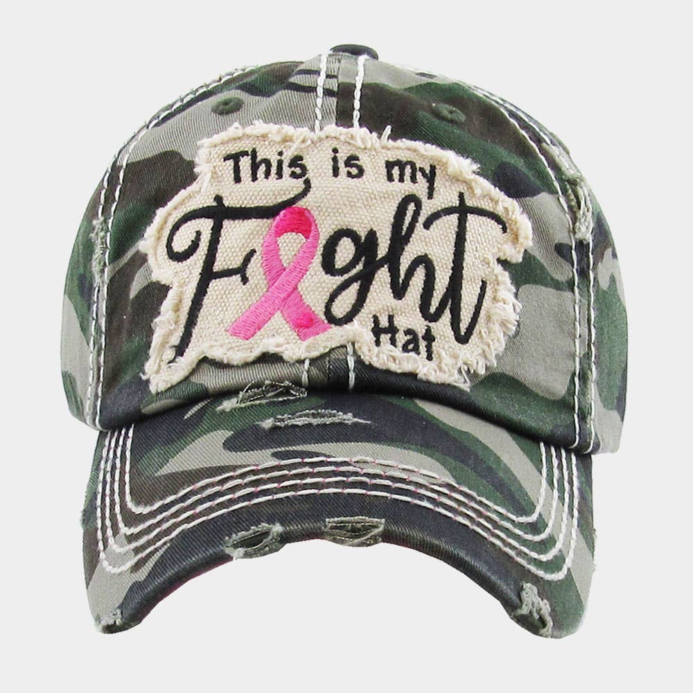 This Is My Fight Hat | Woman Baseball Cap Hat