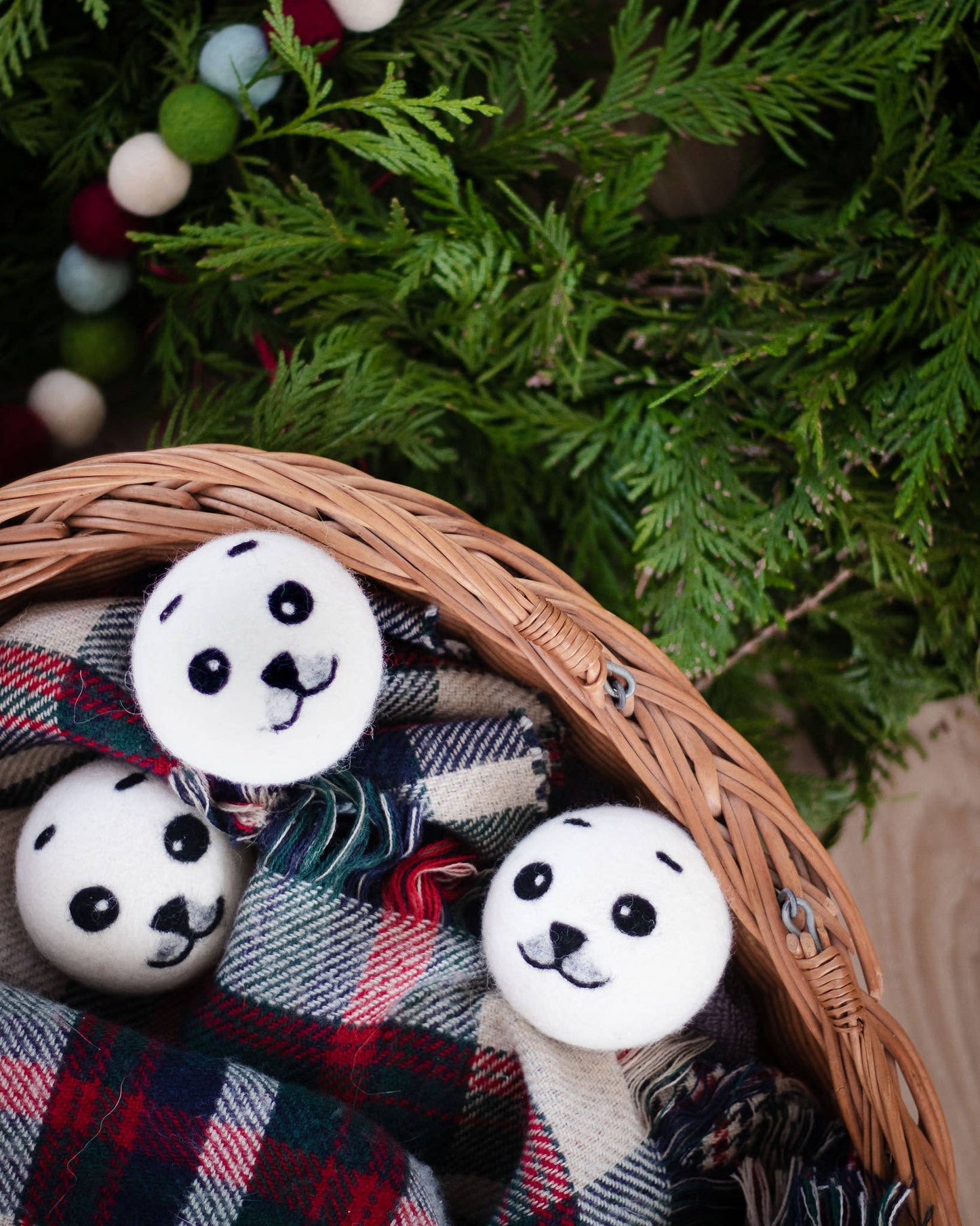 Baby Seals Eco Wool Dryer Balls - Set of 3